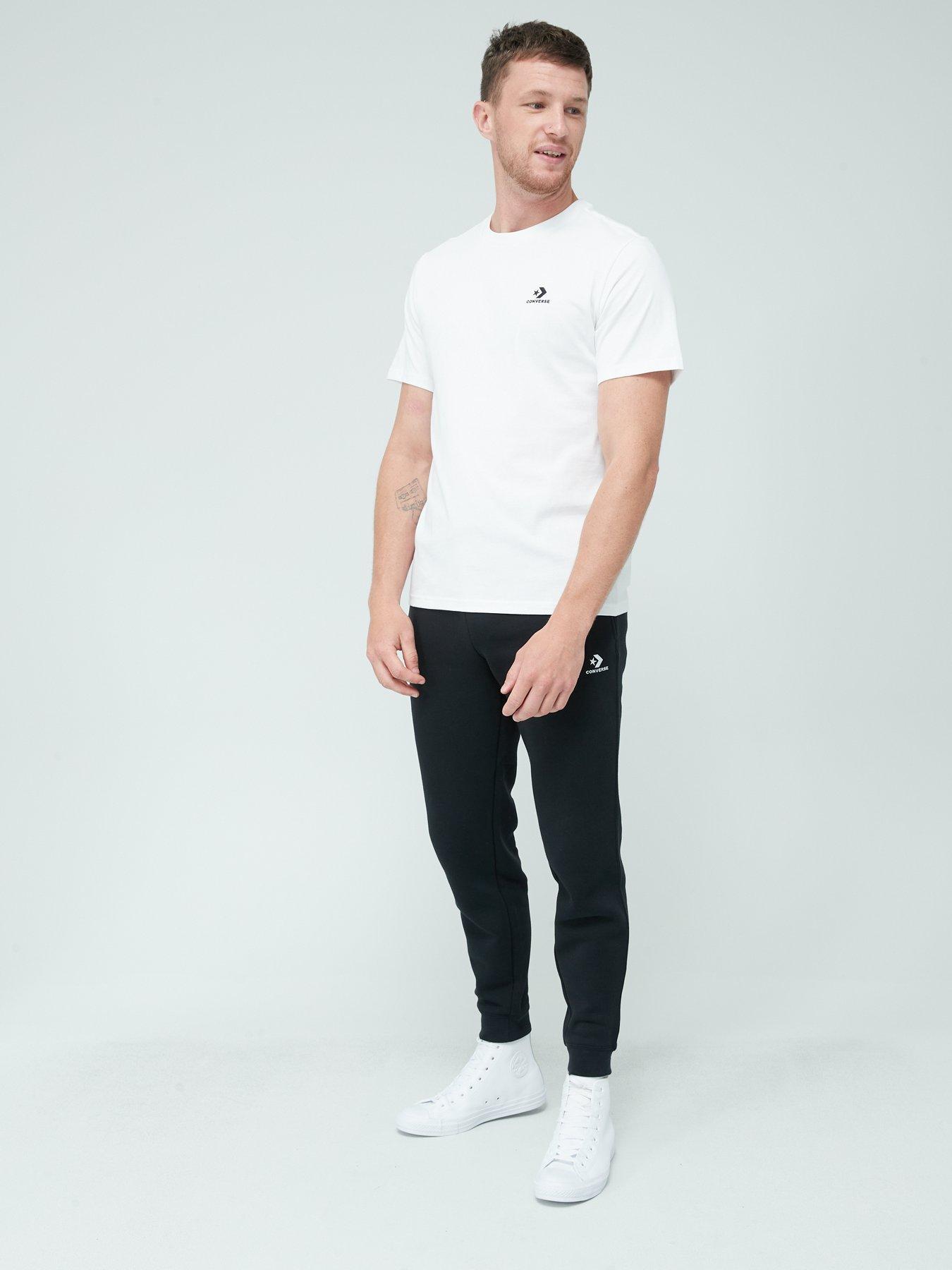  image of converse-star-chevron-t-shirt-white