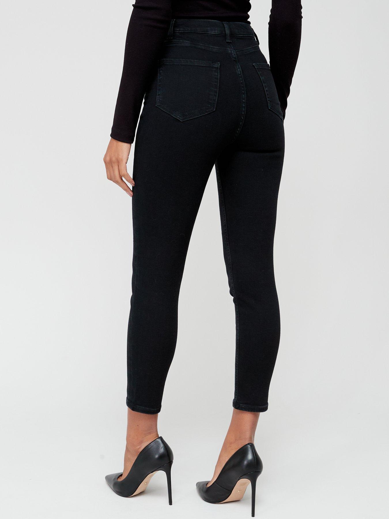 stillFront image of v-by-very-ashley-supersoft-slim-leg-jean-ndash-blackrsquonbsp