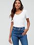  image of v-by-very-new-sculpt-slim-mom-jean-blue-wash