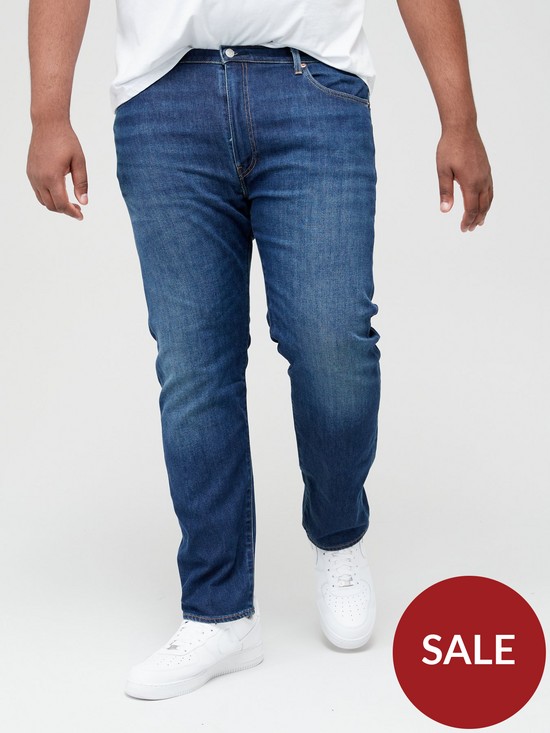 front image of levis-big-amp-tall-502trade-regular-taper-fit-jeans-dark-indigo
