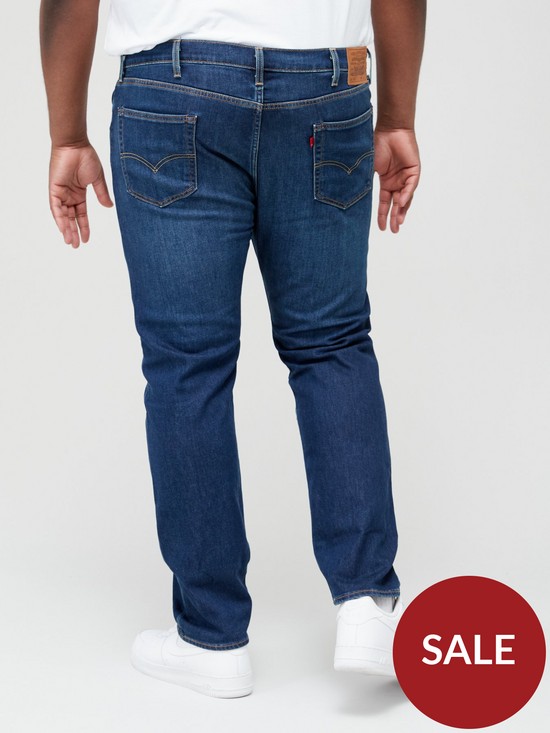 stillFront image of levis-big-amp-tall-502trade-regular-taper-fit-jeans-dark-indigo