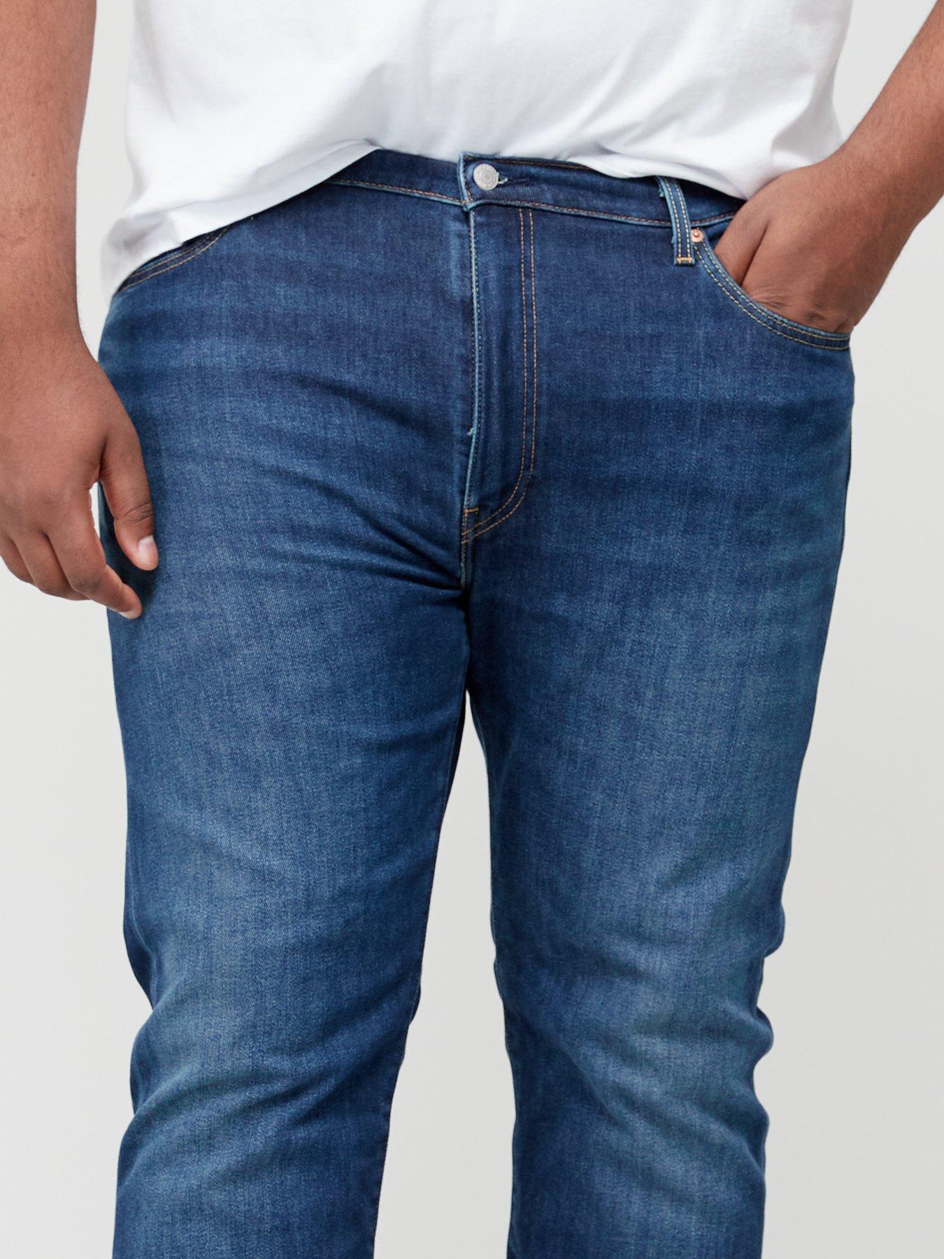  image of levis-big-amp-tall-502trade-regular-taper-fit-jeans-dark-indigo