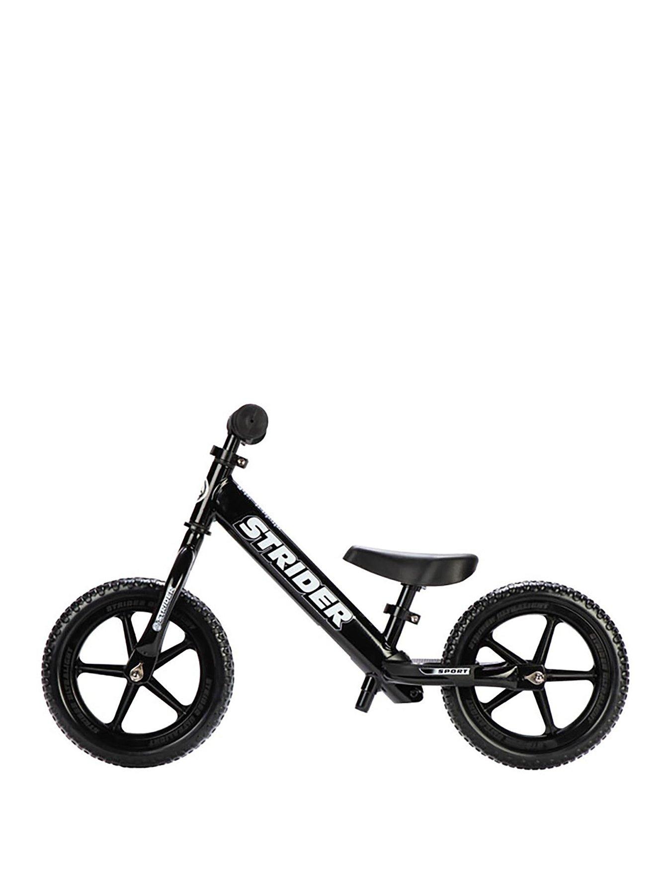 12 Sport Balance Bike Black