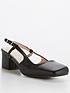  image of raid-wide-fit-sisily-strappy-block-heel-slingback-black