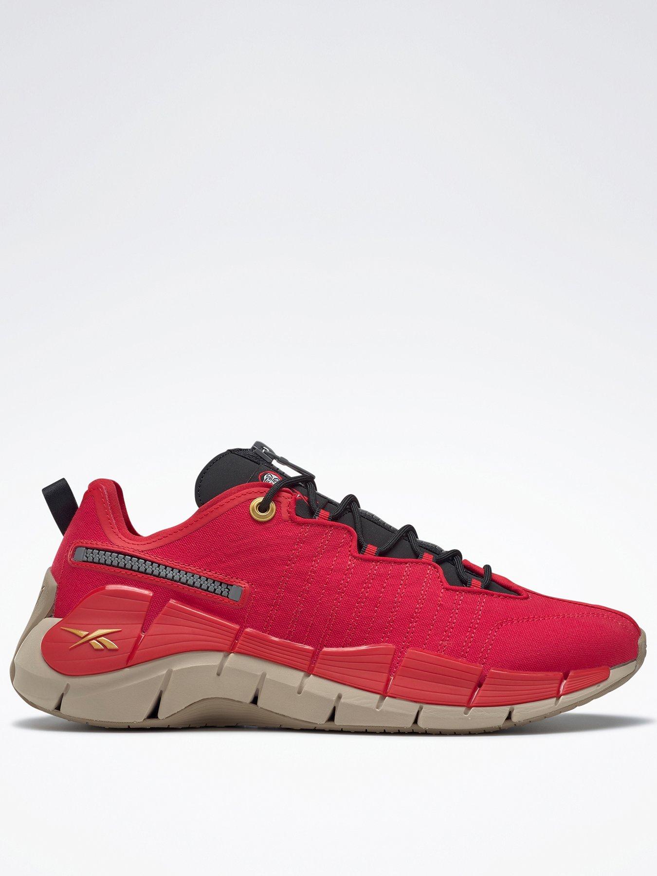 Reebok La Casa De Papel Zig Kinetica II Shoes - Red/Black | littlewoods.com