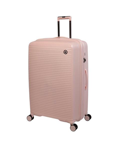 it-luggage-spontaneous-soft-pink-large-expandable-hardshell-8-wheel-suitcase