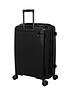  image of it-luggage-spontaneous-black-cabin-expandable-hardshell-8-wheel-suitcase