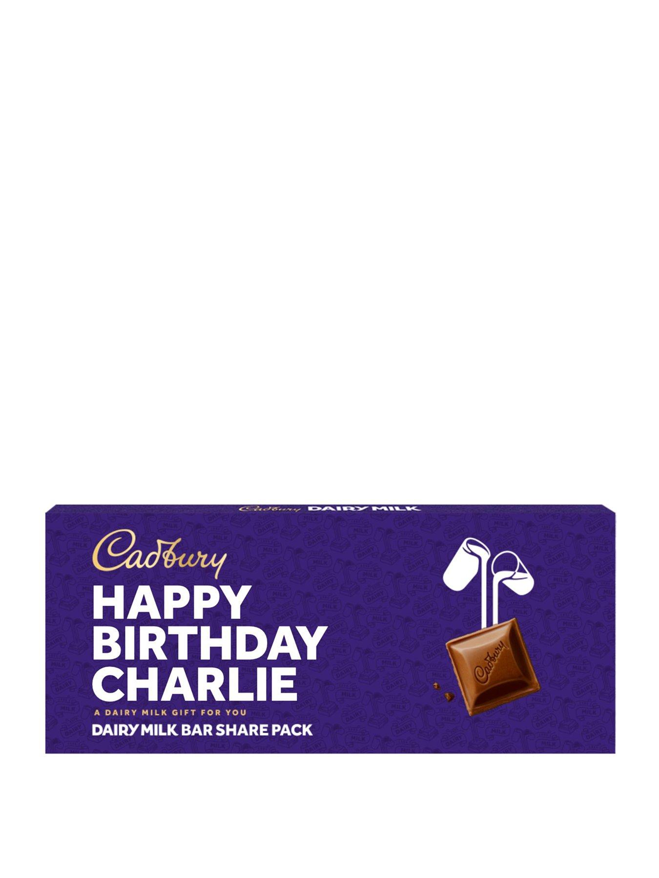 Cadbury Personalised Happy Birthday Cadbury Dairy Milk Share Pack 1.1kg
