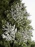  image of set-3-sequin-christmasnbsptree-spray-silver