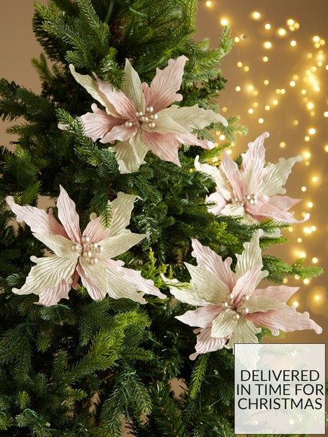 very-home-set-of-4-pinkchampagne-poinsettia-tree-clips
