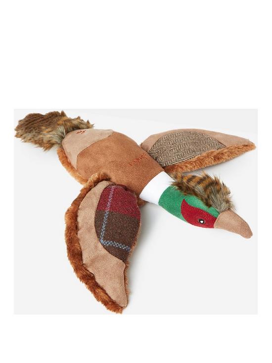 front image of joules-pheasant-dog-toy