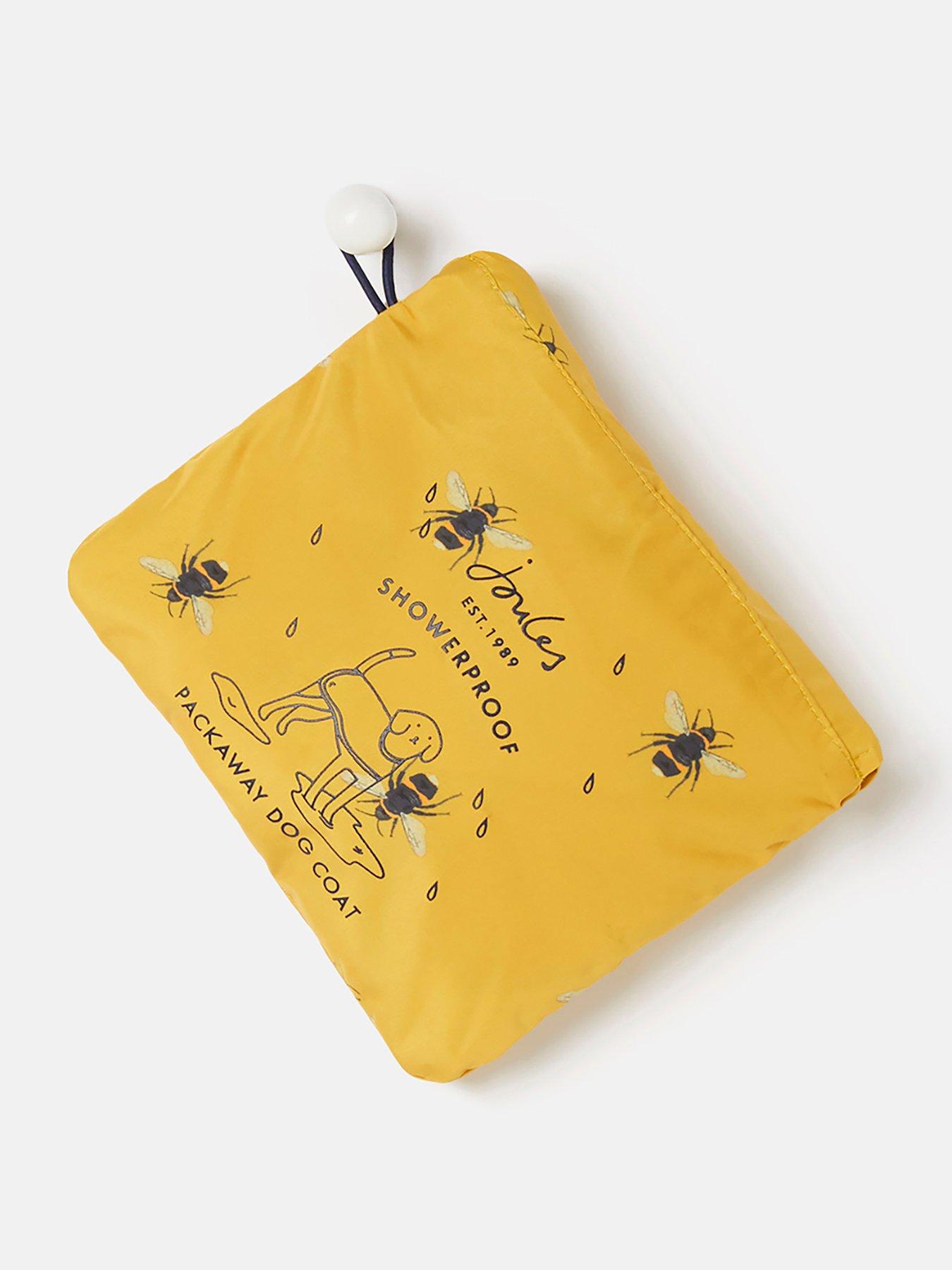 Image 6 of 6 of Joules Golightly Printed Water Resistant Packaway Dog Jacket -&nbsp;Medium