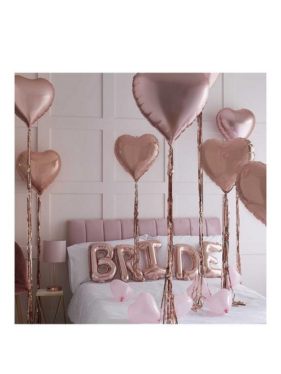 front image of ginger-ray-bride-to-be-dcor-balloon-pack