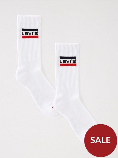 levis-sportswear-logo-2-pack-socks-white