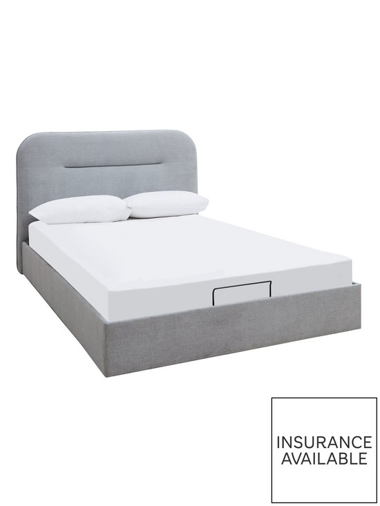 stillFront image of very-home-mellow-fabricnbspottoman-bed-with-mattress-options-buy-and-save