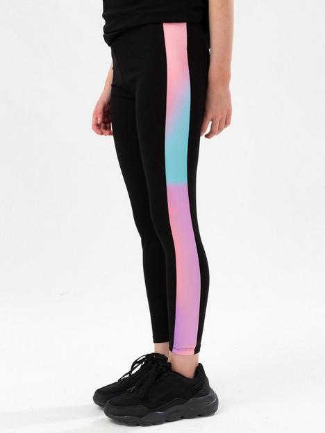 hype-girls-black-pastel-wave-panel-legging