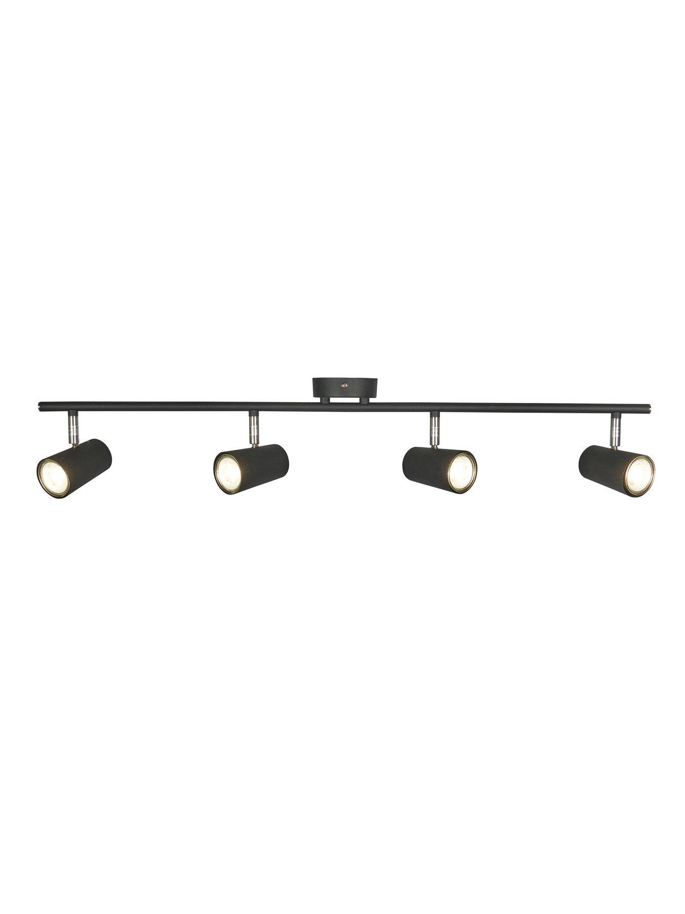  image of the-very-collection-harlo-4-light-bar-fitting-black