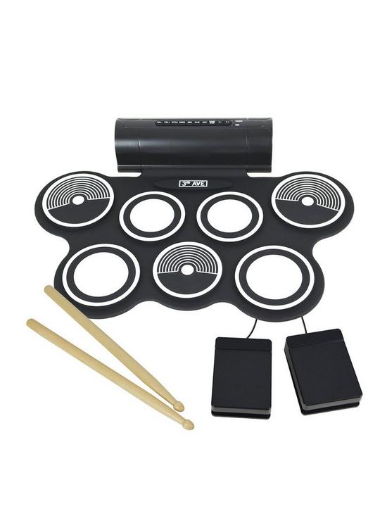 front image of 3rd-avenue-roll-up-drum-kit