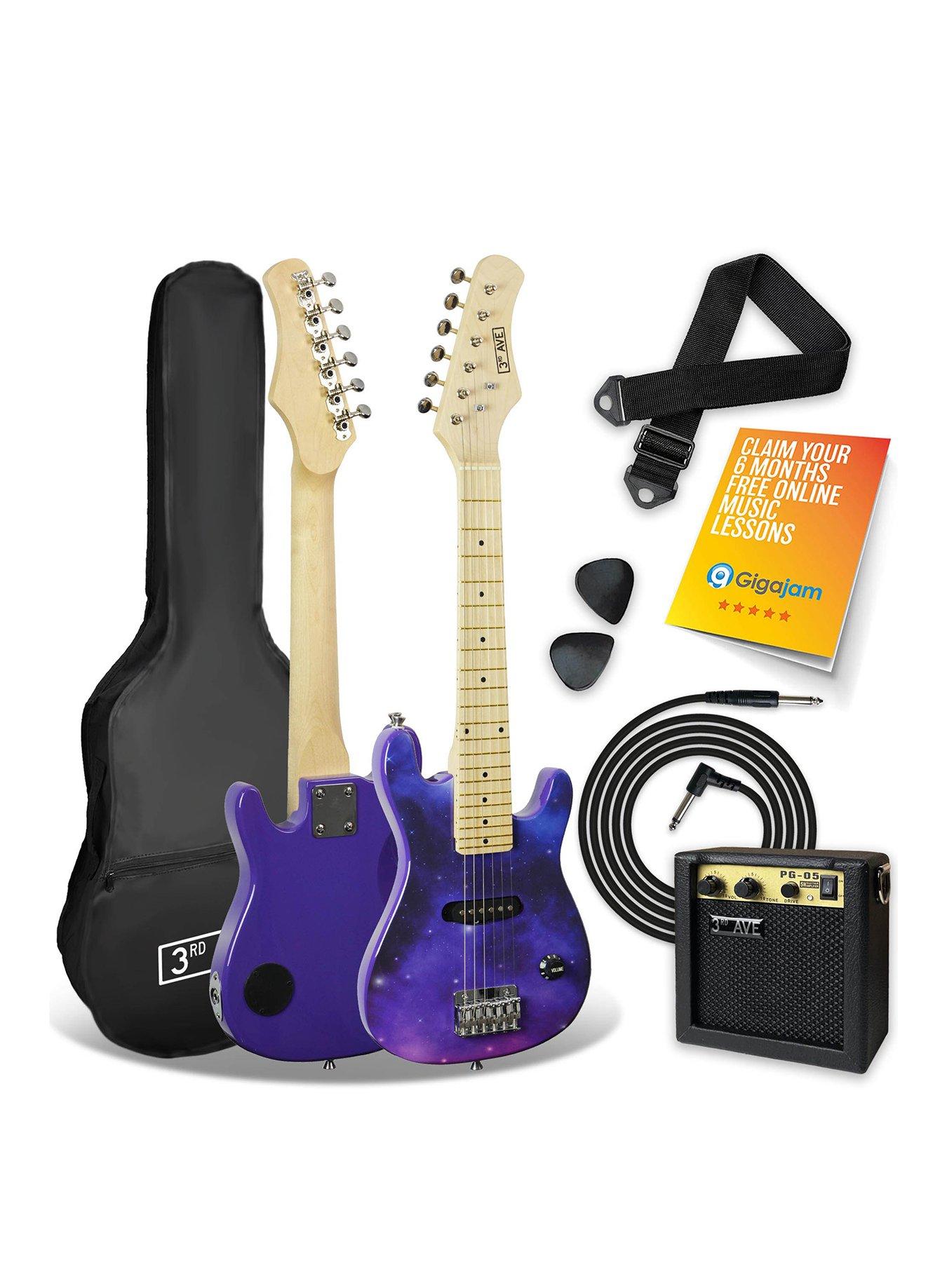 3rd-avenue-junior-electric-guitar-pack-purpleburst