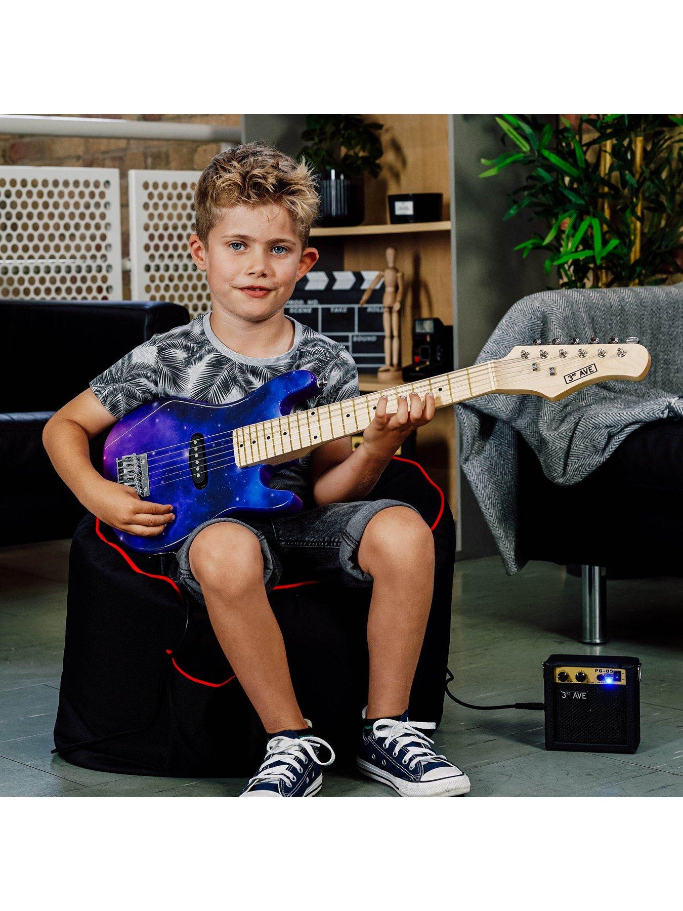Image 5 of 7 of 3rd Avenue Junior Electric Guitar Pack - Purpleburst