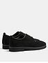  image of river-island-suede-casual-derby-shoes-black