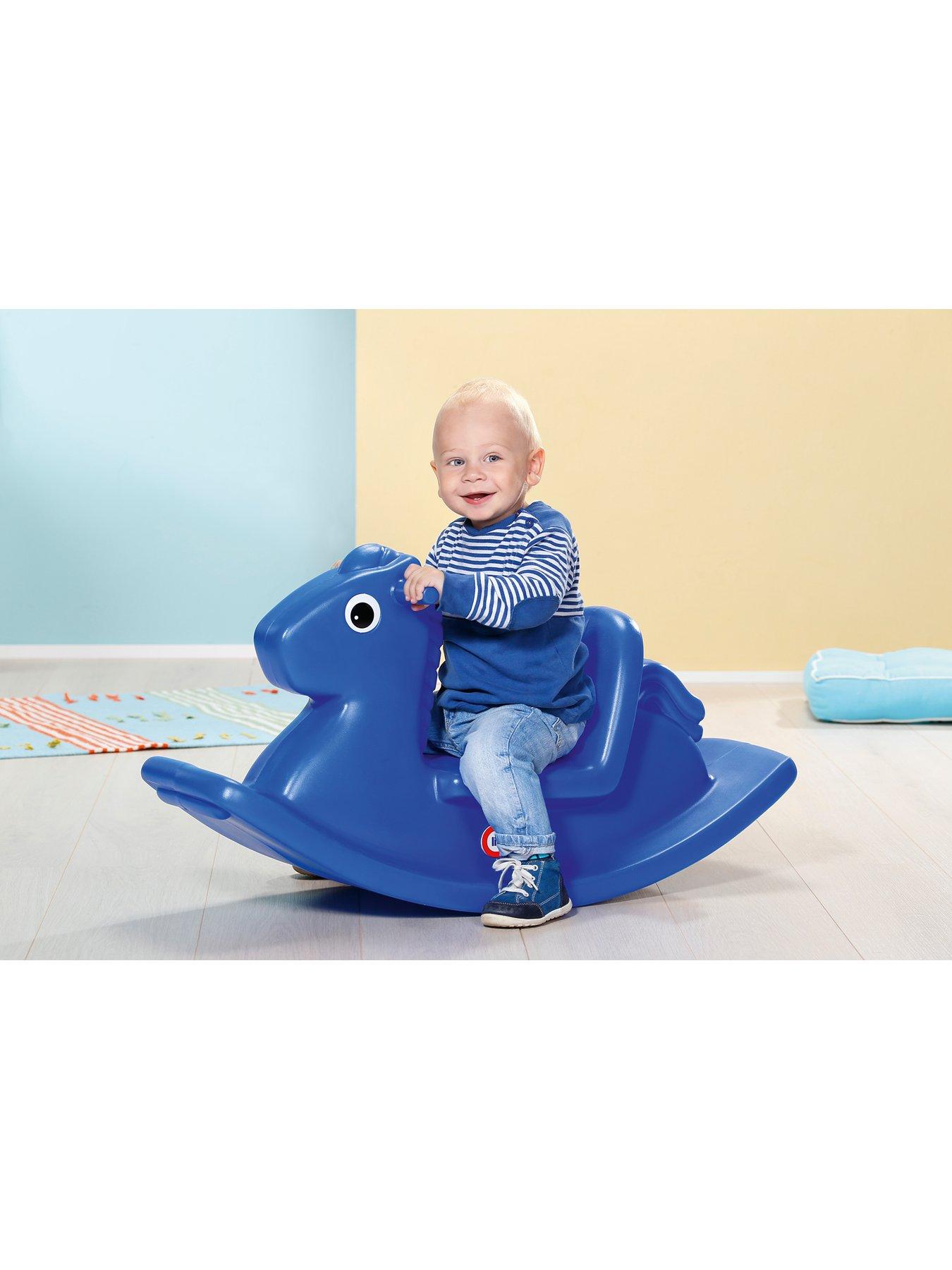  image of little-tikes-rocking-horse-blue
