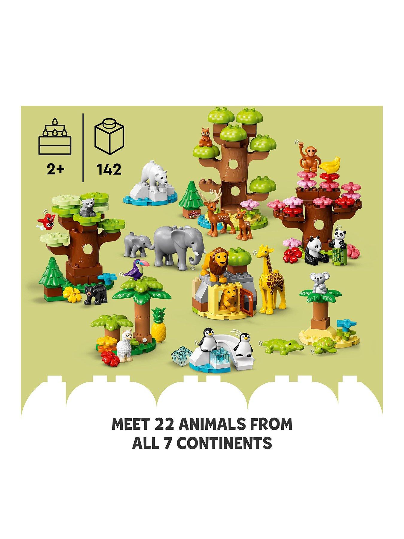 LEGO® DUPLO® Wild Animals Of Africa Toddler Toy, 50% OFF