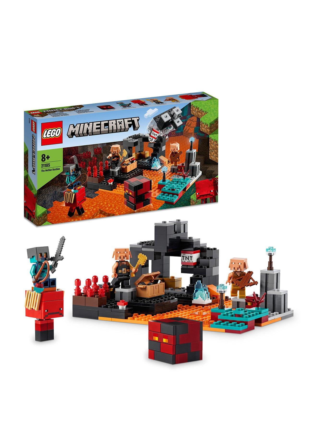 LEGO Minecraft The Nether Bastion Action Set 21185 | littlewoods.com