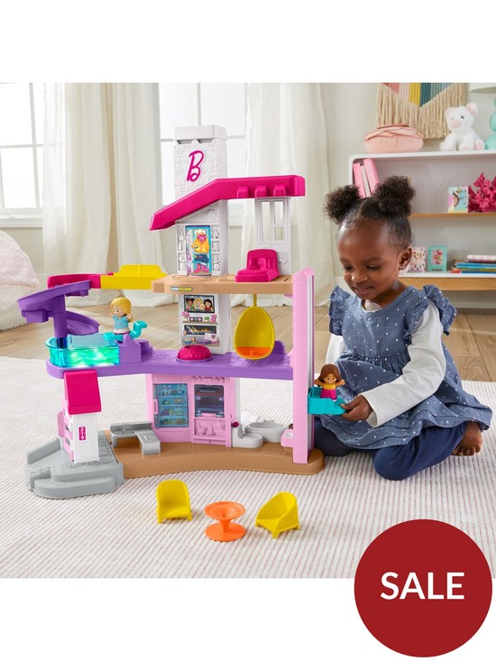 front image of fisher-price-little-peoplenbspbarbienbspdreamhouse-playset