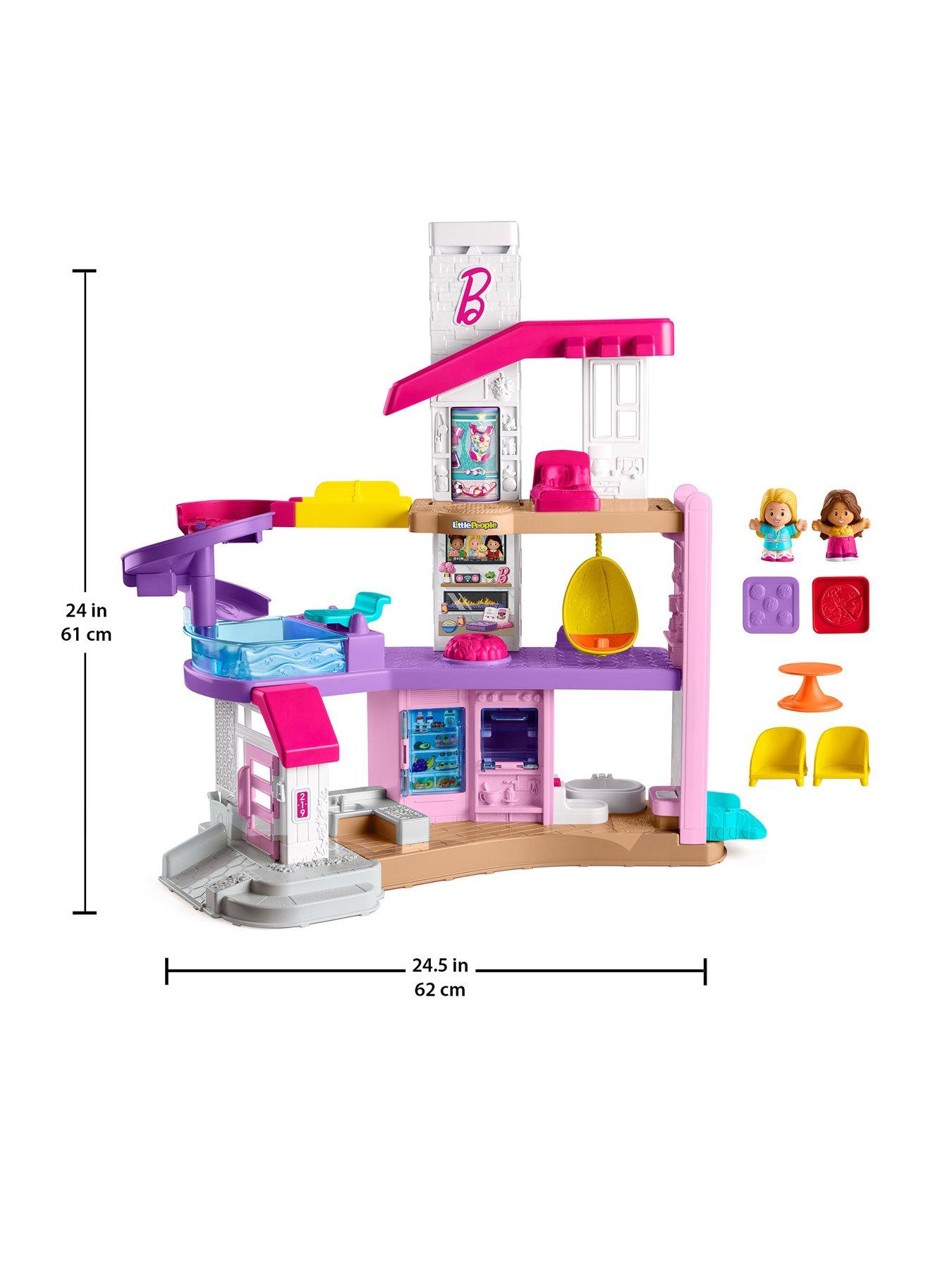 Fisher-Price Little People Barbie Dreamhouse Playset Littlewoods