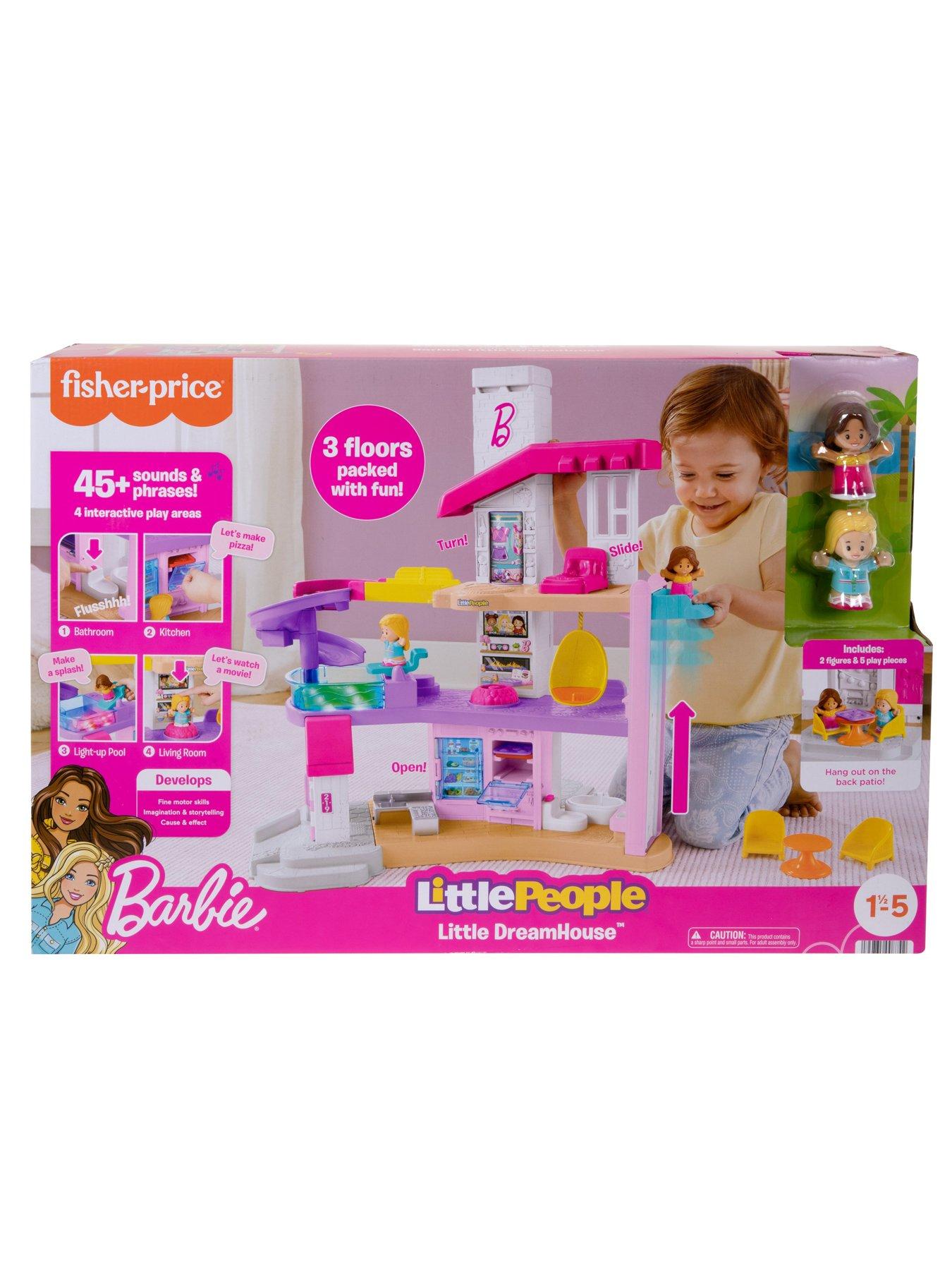 Fisher-Price Little People Barbie Dreamhouse Playset Littlewoods