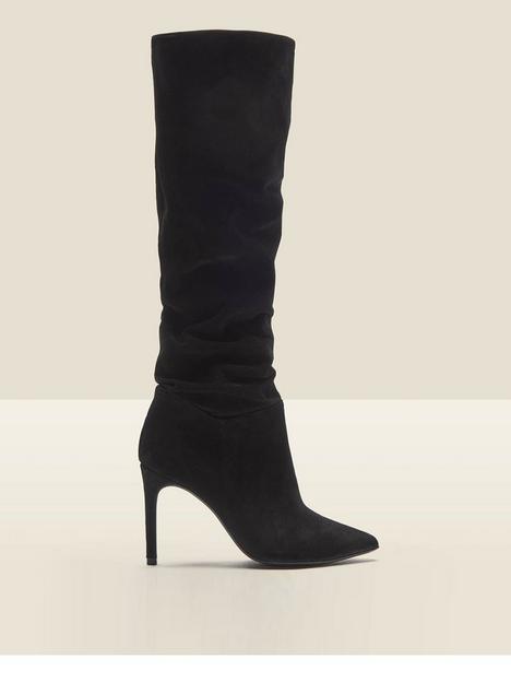 sosandar-belle-black-suede-heeled-slouch-high-leg-boot