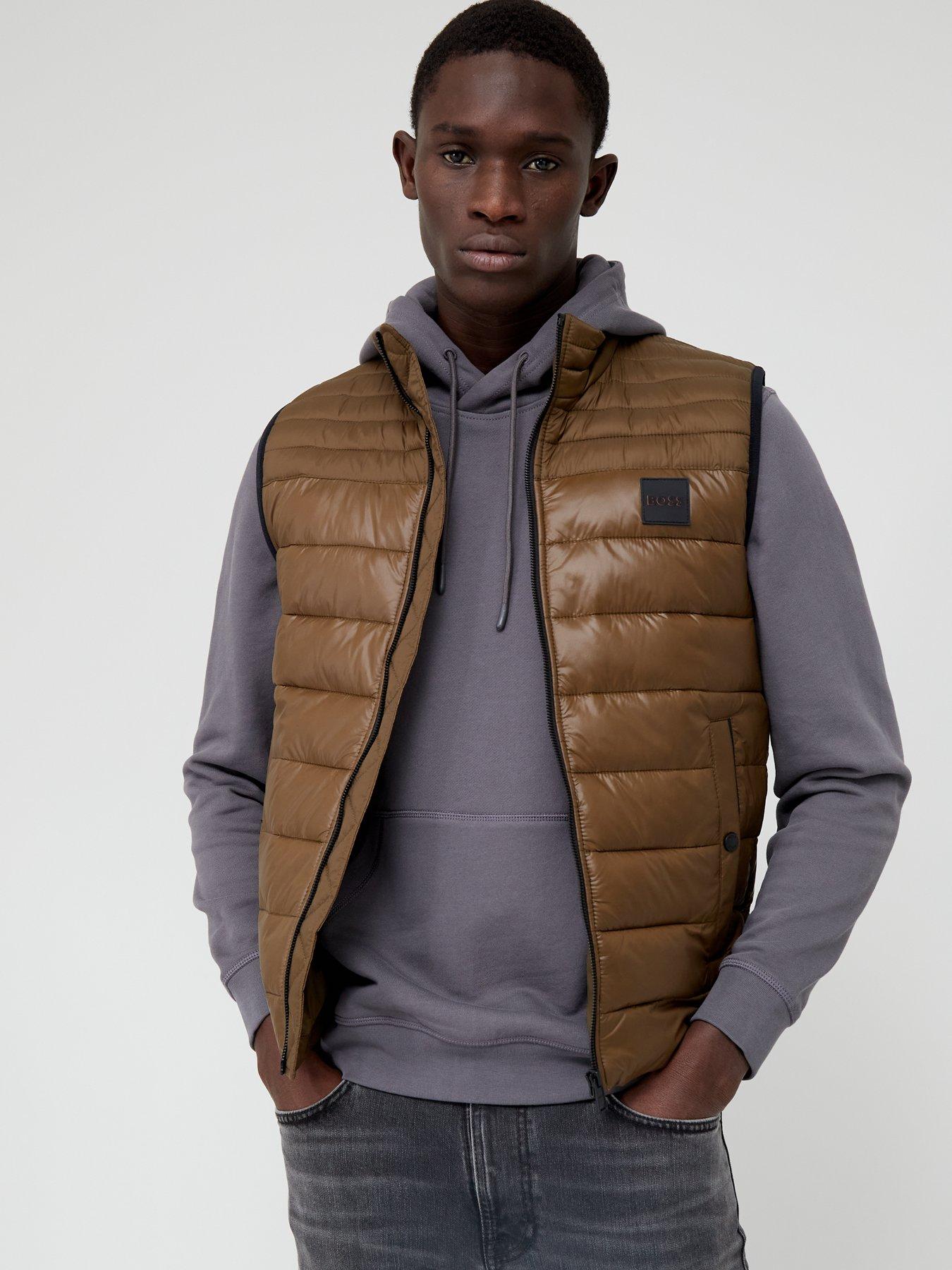 Hugo boss green clearance gilet