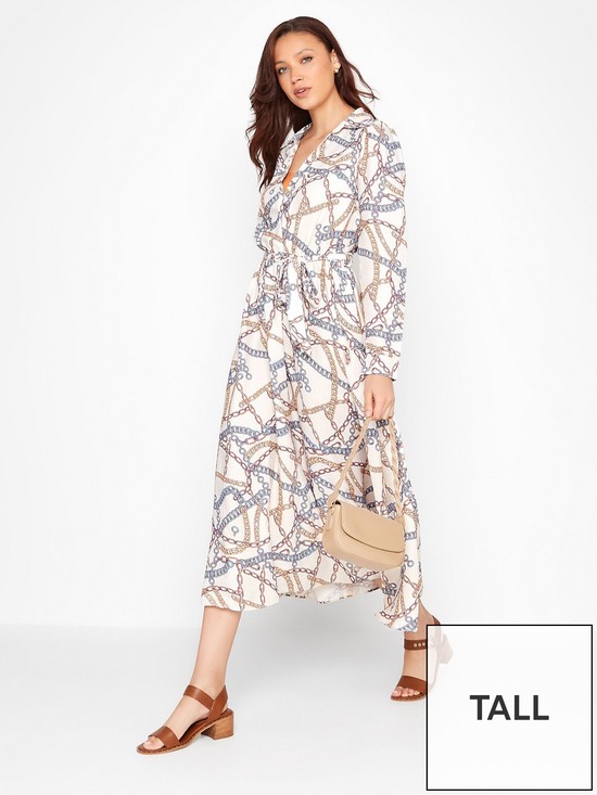 front image of long-tall-sally-collared-ls-pleated-dress-natural