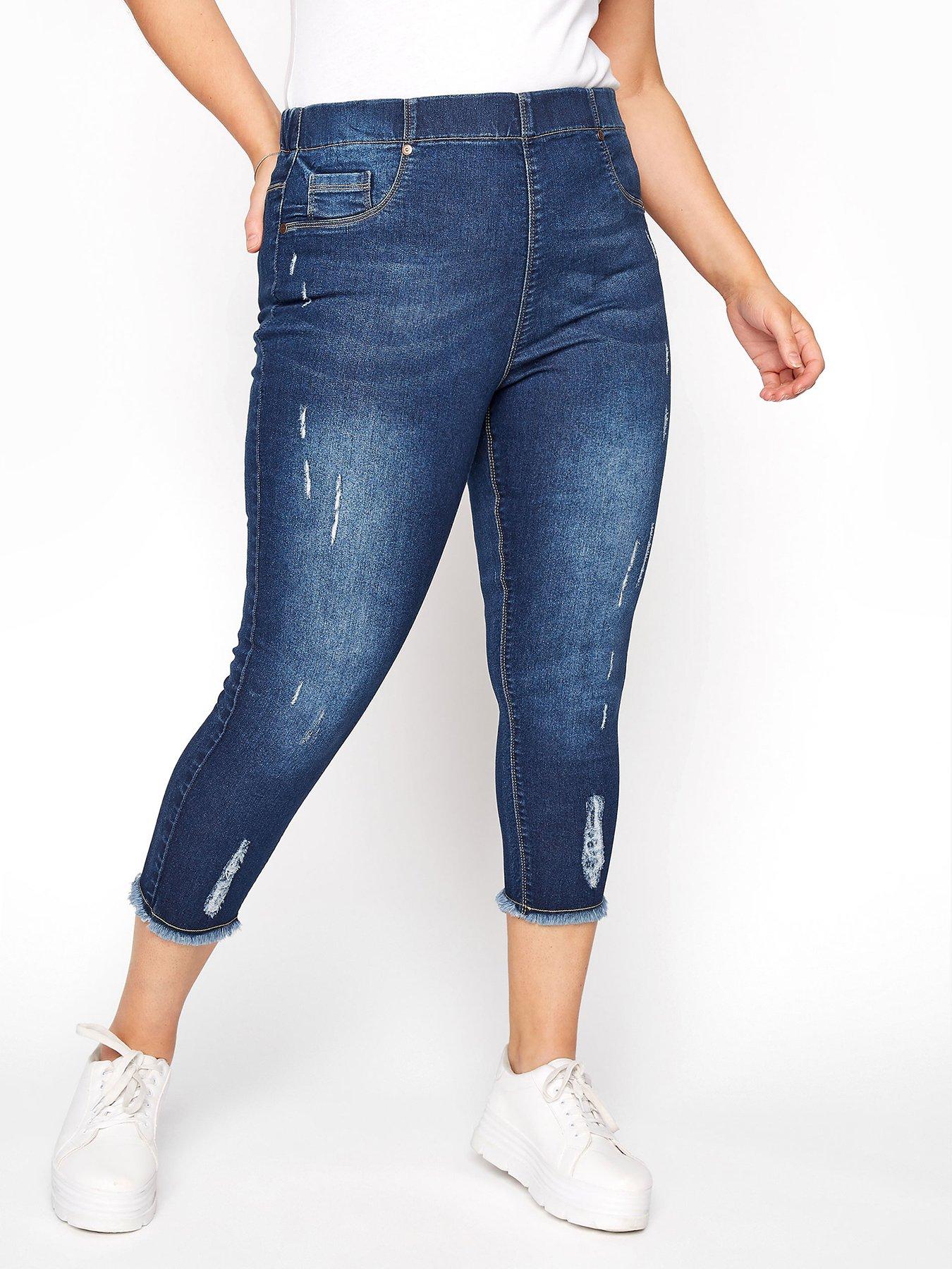 Jegging crop jeans fashion