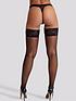  image of ann-summers-hosiery-lace-top-glossy-hold-up