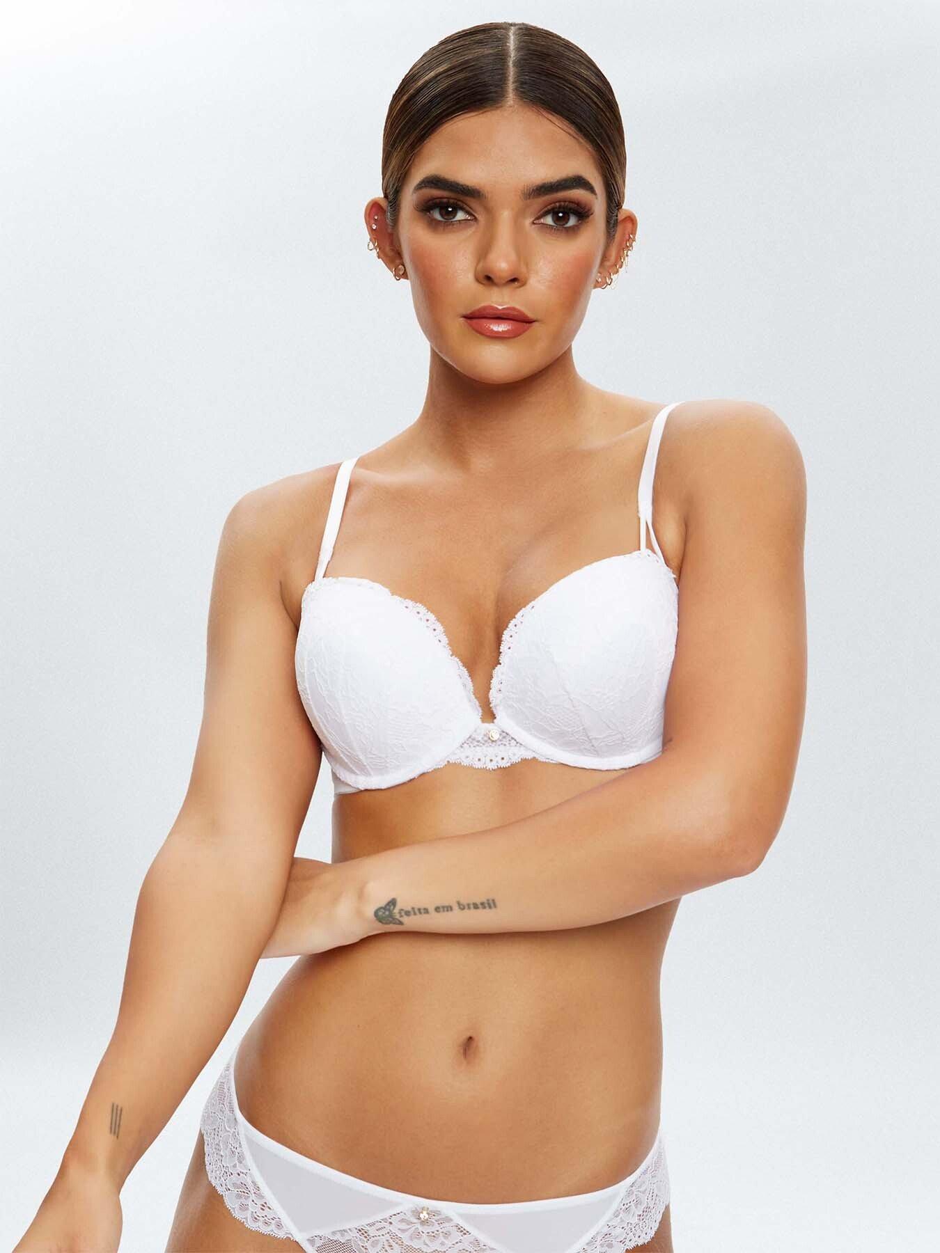 Ann Summers Sexy Lace Boned Under Wire Bra A - DD Cup