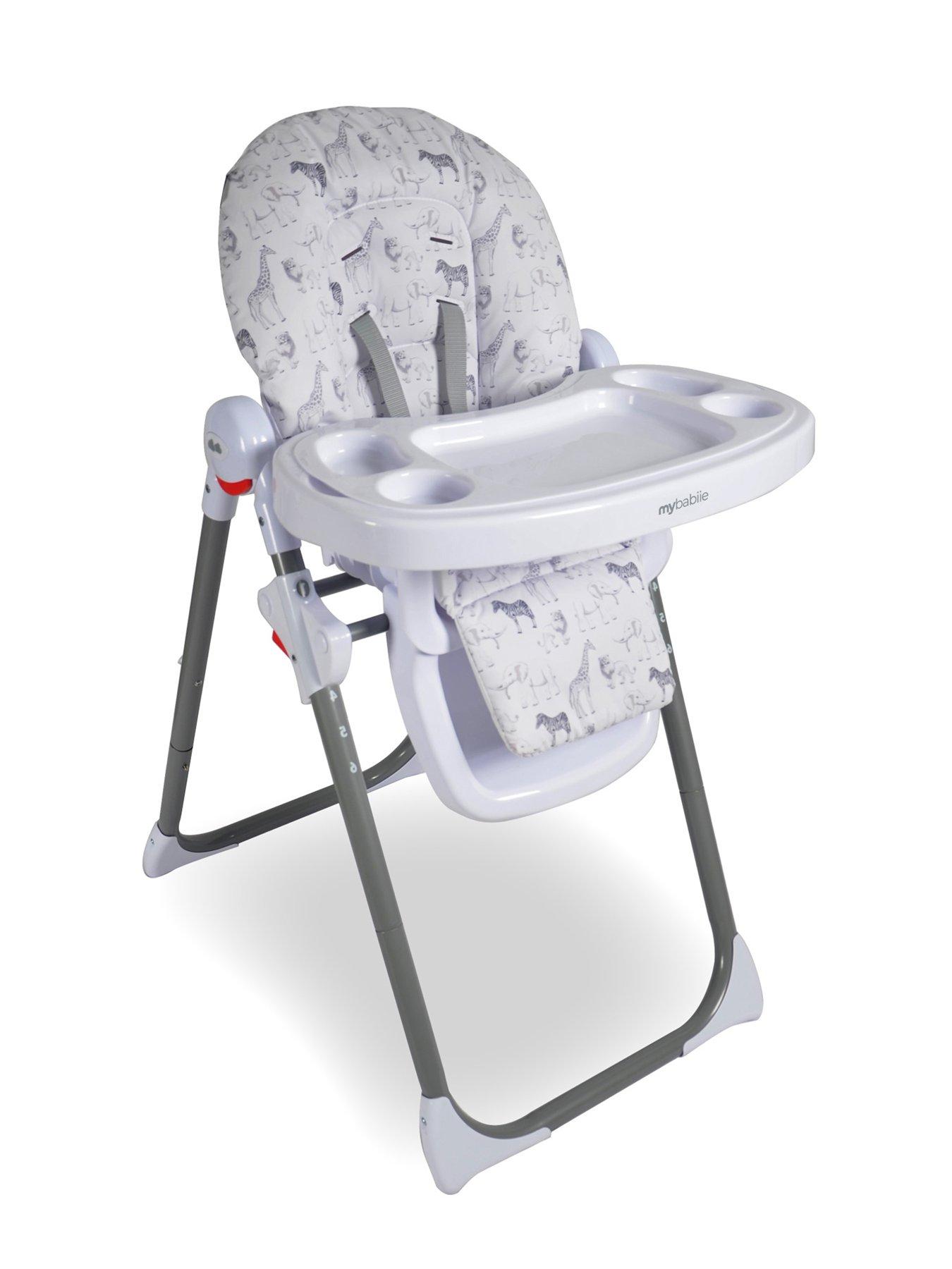  image of my-babiie-mbhc8-premium-highchair-safari