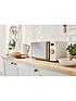  image of swan-20l-nordic-800w-microwave--white