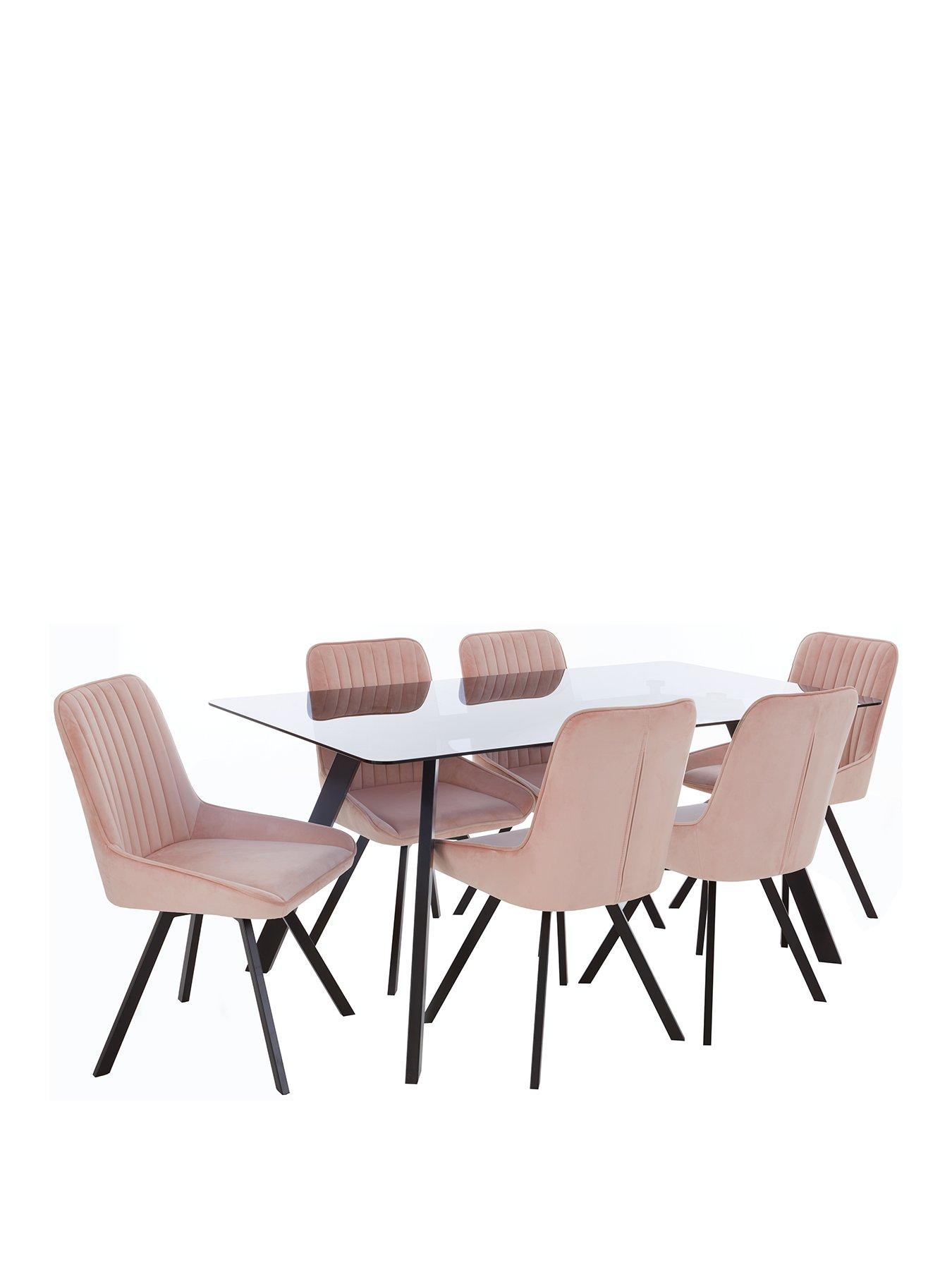 Table with 6 chairs best sale for sale