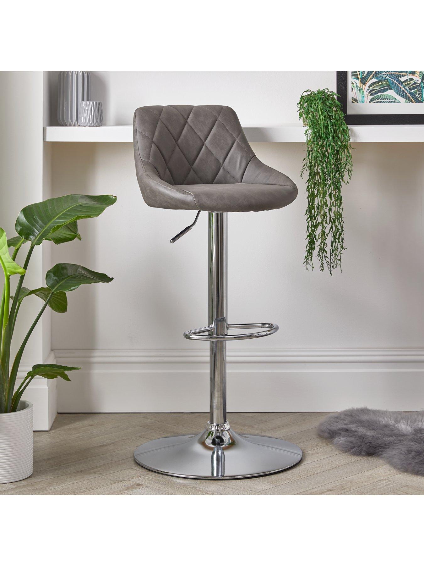 the-very-collection-diamond-stitch-faux-leather-bar-stool-grey-fscreg-certified