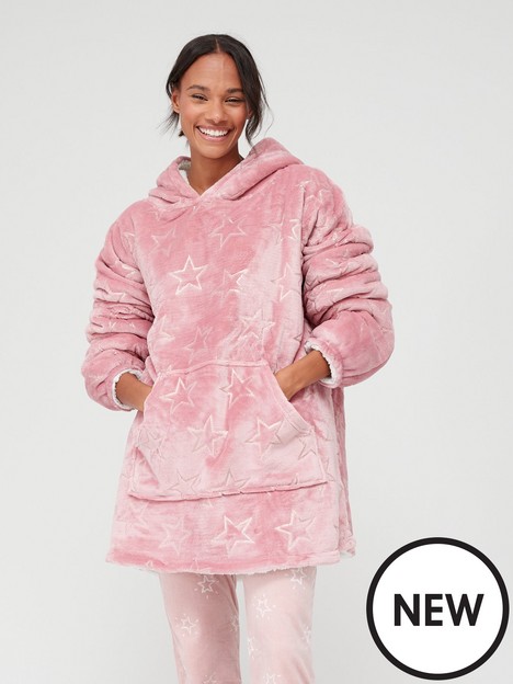v-by-very-oversized-snuggle-hoodie-with-foil-star-print-pink