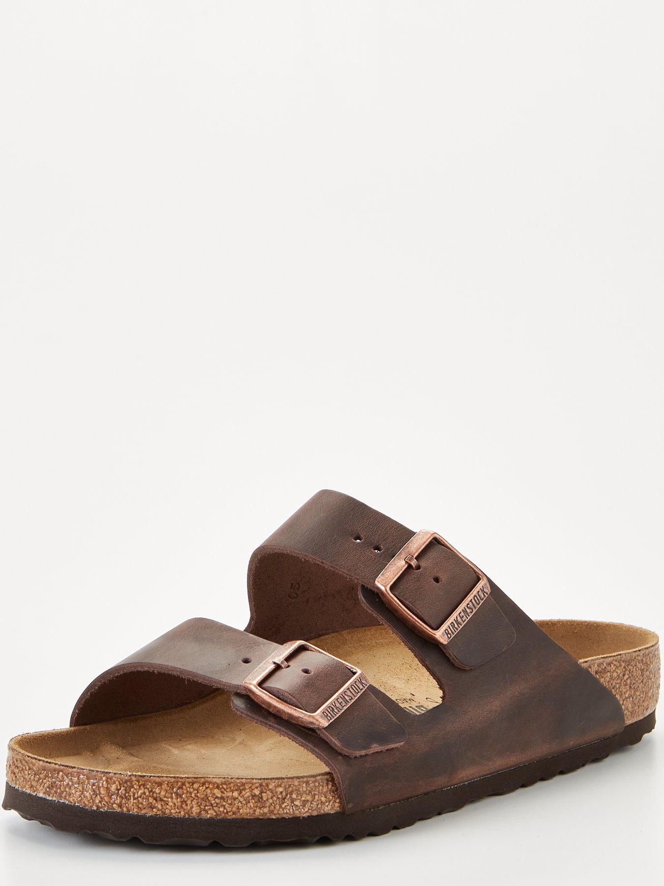 Image 2 of 6 of Birkenstock Mens Arizona Oiled Leather Sandal - Habanna