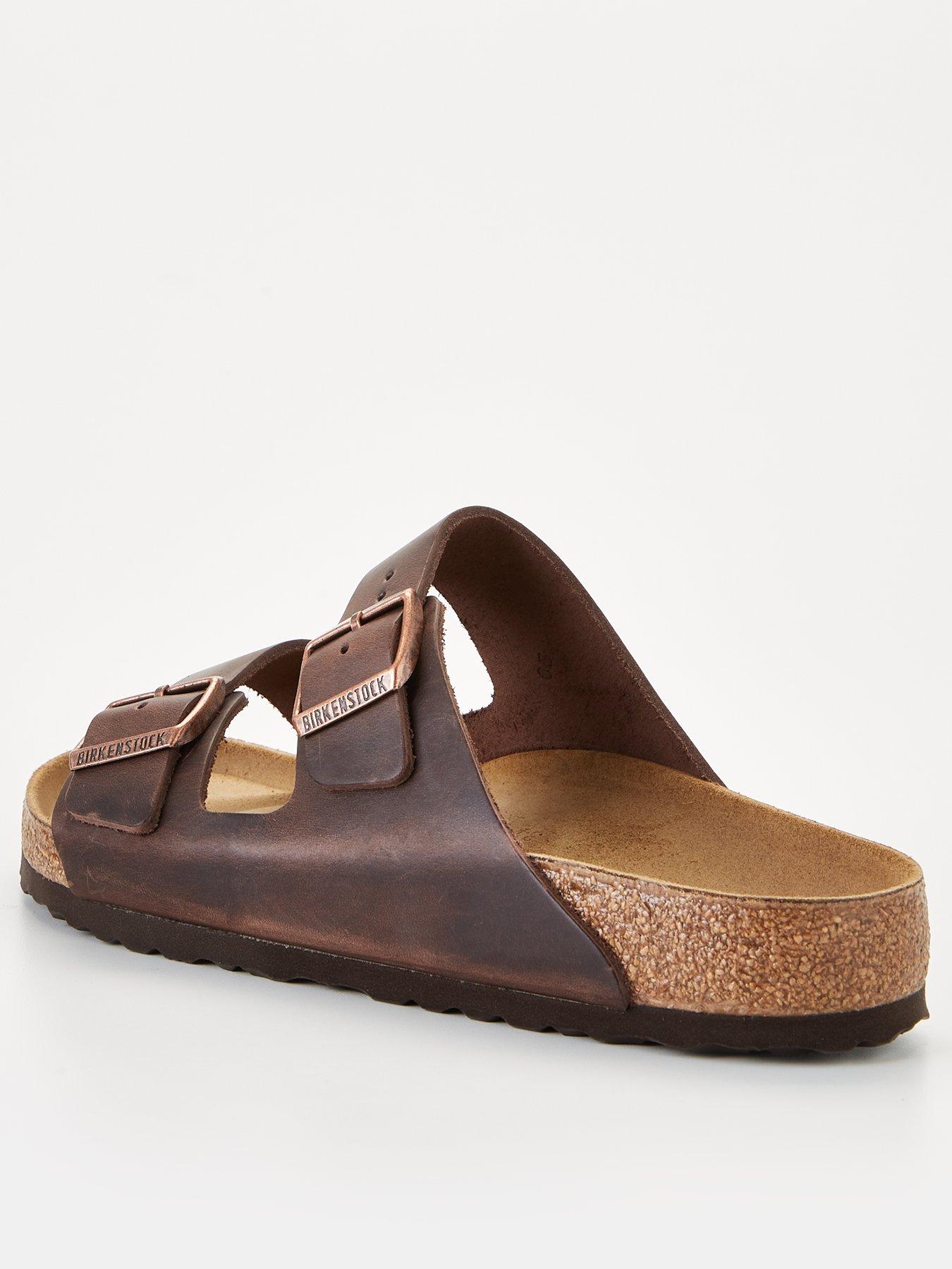 Image 3 of 6 of Birkenstock Mens Arizona Oiled Leather Sandal - Habanna