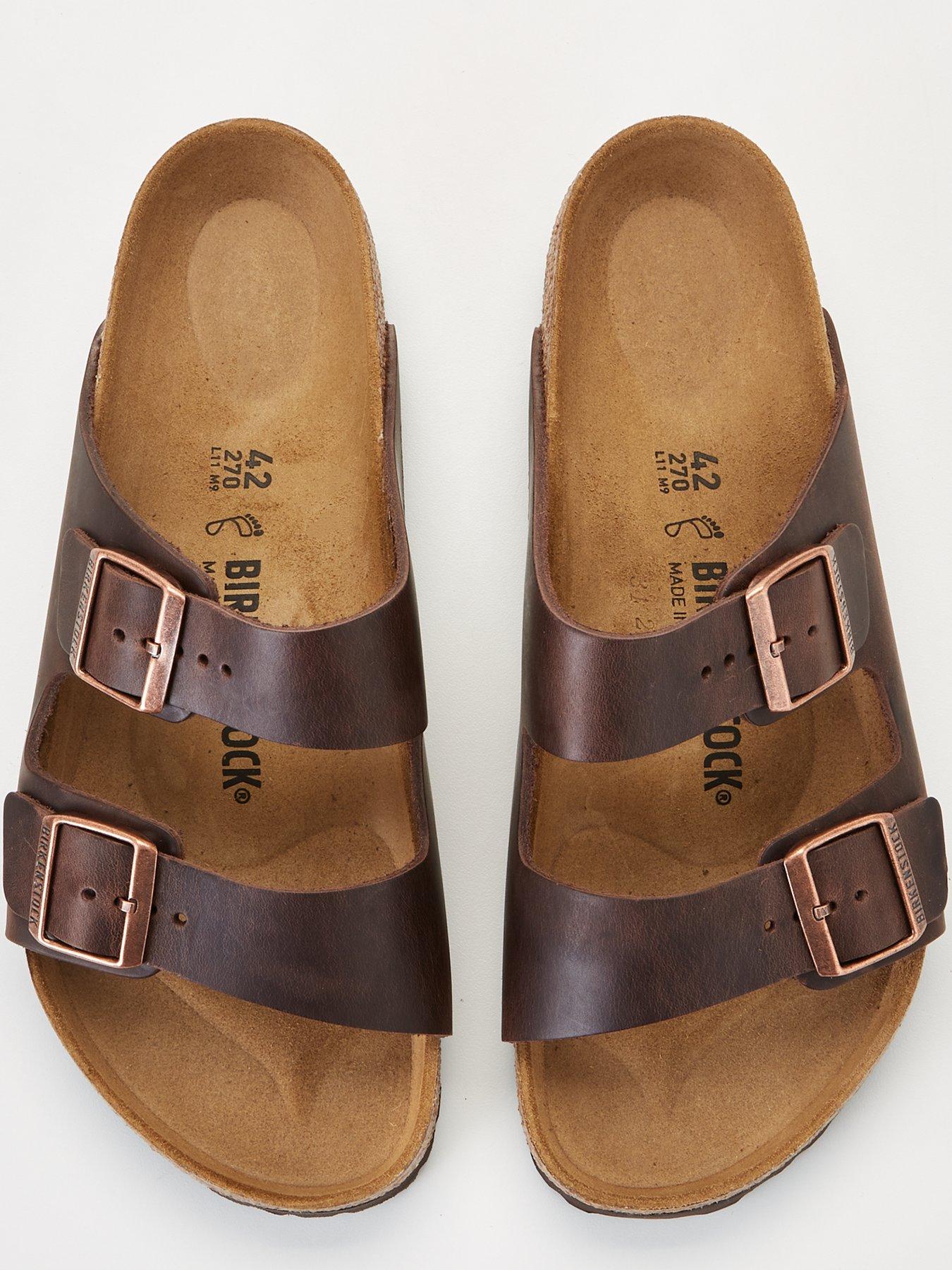 Image 4 of 6 of Birkenstock Mens Arizona Oiled Leather Sandal - Habanna
