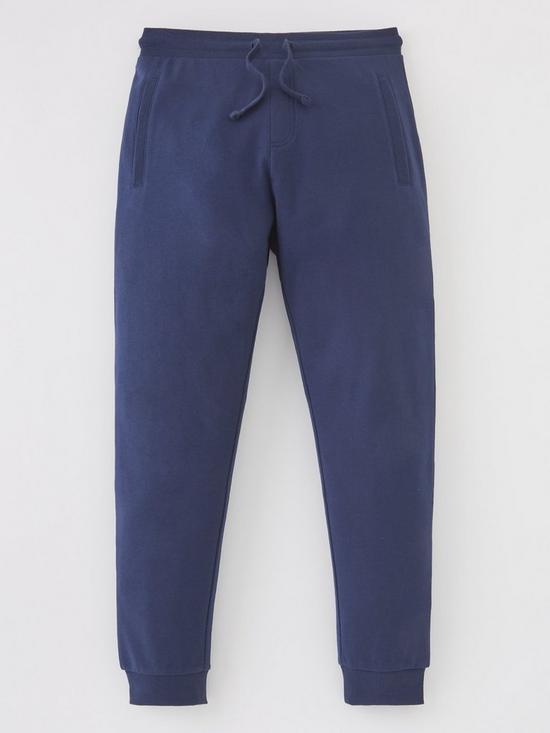 front image of everyday-essential-skinny-jogger-navy