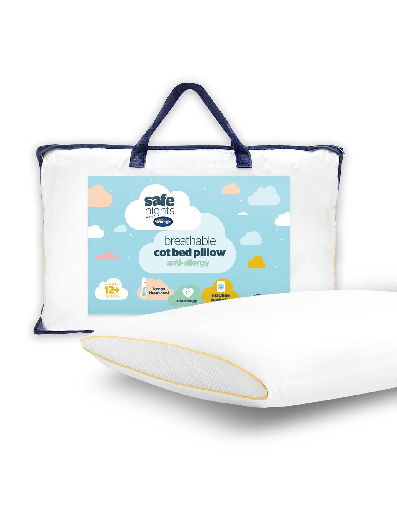 Silentnight Safe Nights Luxury Anti Allergy Breathable Cot Bed Pillow