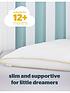  image of silentnight-safe-nights-luxury-breathable-cot-bed-pillow-white