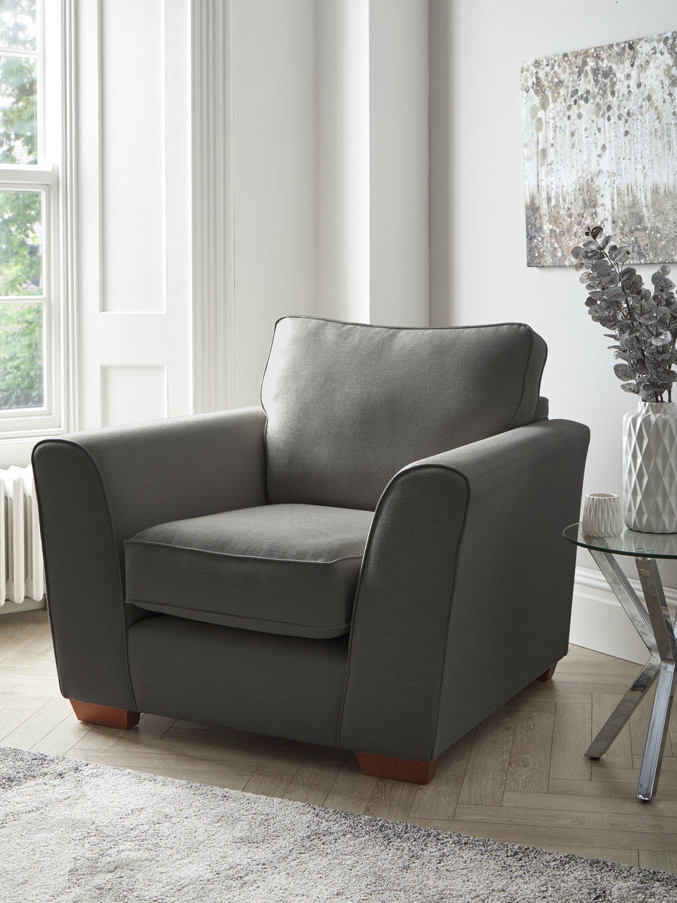 Very Home Jackson Fabric Armchair - Made to order in the UK