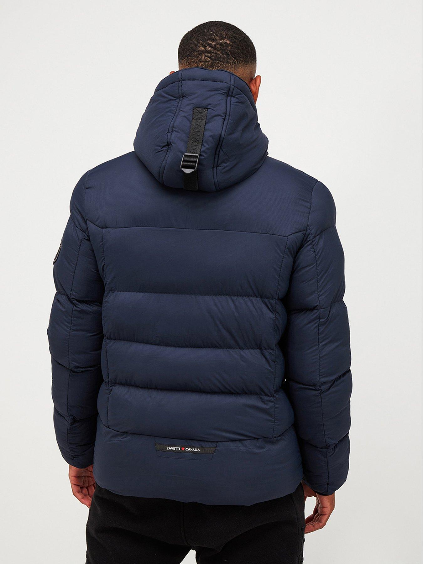 Zavetti Canada Malvini 3.0 Padded Coat Navy